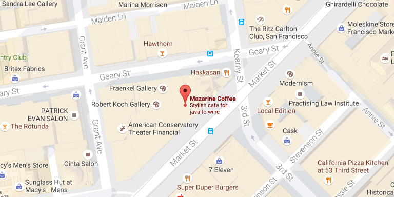 Mazarine Coffe - Location - Map